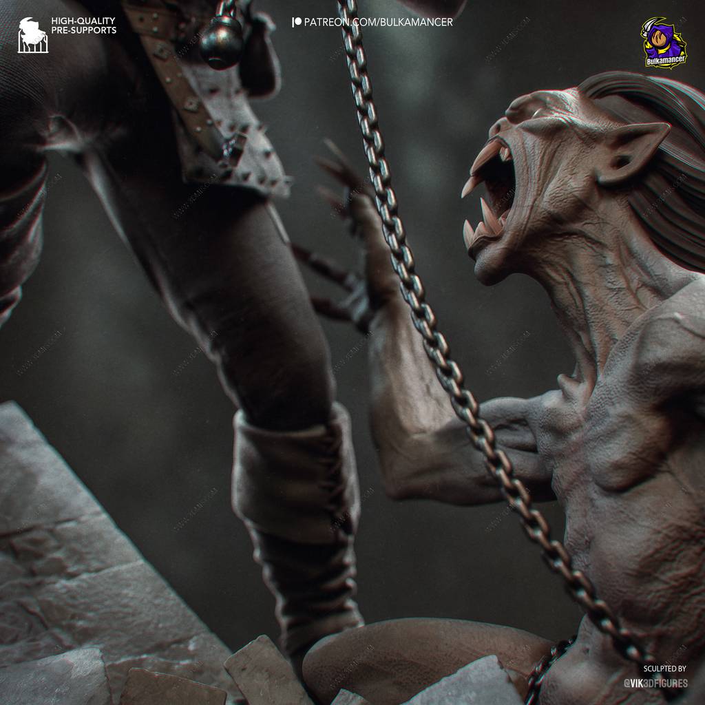 P站图纸印象馆 Bulkamancer 猎魔人 杰洛特 Bulkamancer 猎魔人 杰洛特