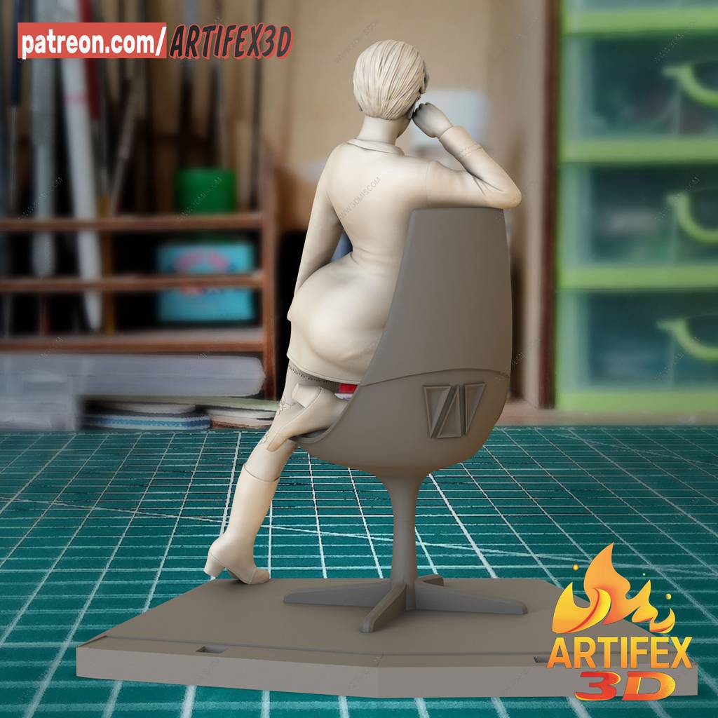 P站图纸印象馆 Artifex3d 星际旅行 妮欧塔·乌乎拉 Artifex3d 星际旅行 妮欧塔·乌乎拉