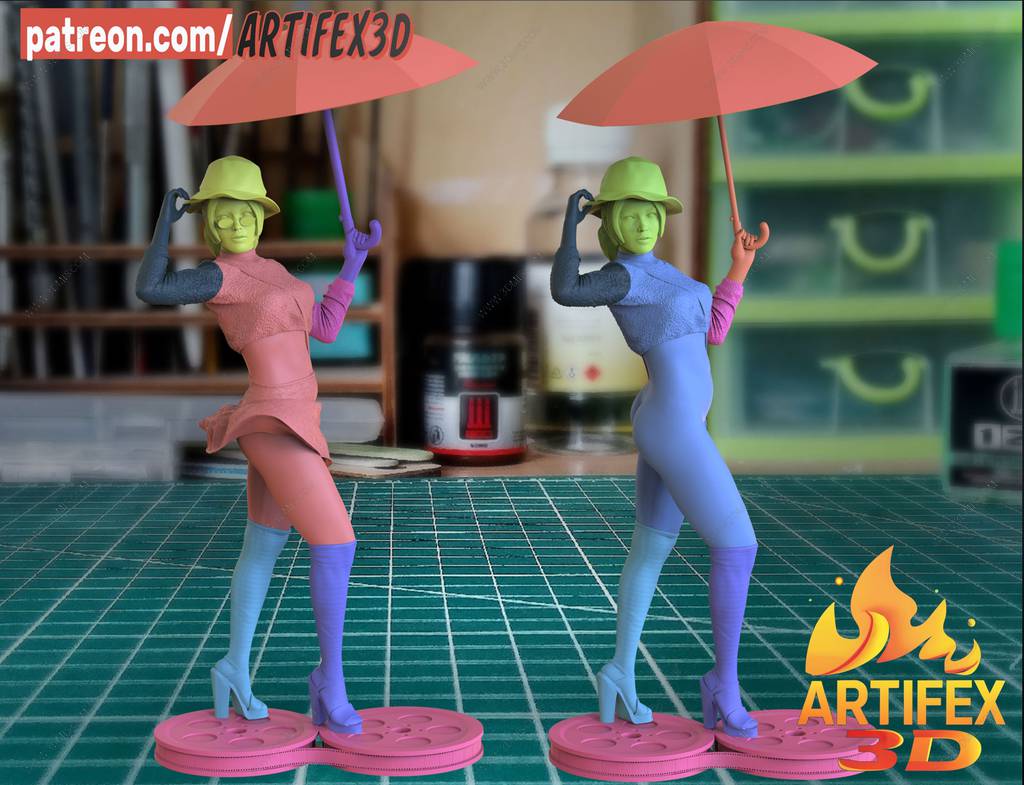 P站图纸印象馆 Artifex3d 情人别为我哭泣 卡拉·波林 Artifex3d 情人别为我哭泣 卡拉·波林