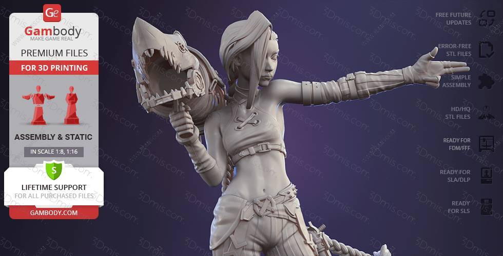 Gambody 英雄联盟 金克丝