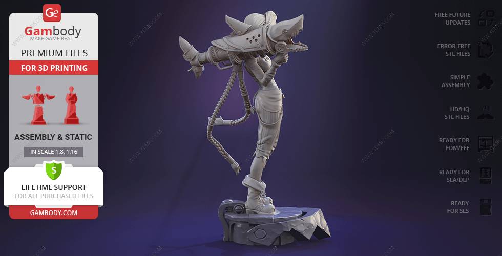 P站图纸印象馆 Gambody 英雄联盟 金克丝 Gambody 英雄联盟 金克丝