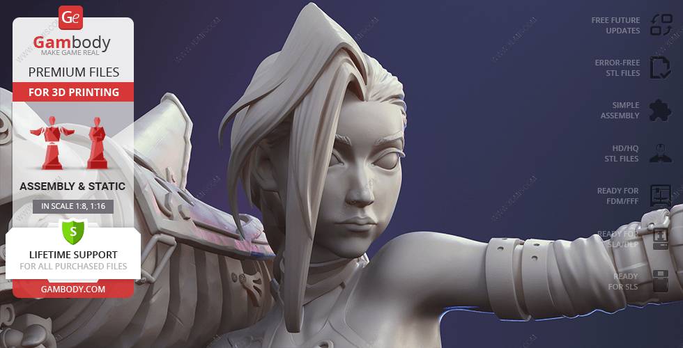 P站图纸印象馆 Gambody 英雄联盟 金克丝 Gambody 英雄联盟 金克丝