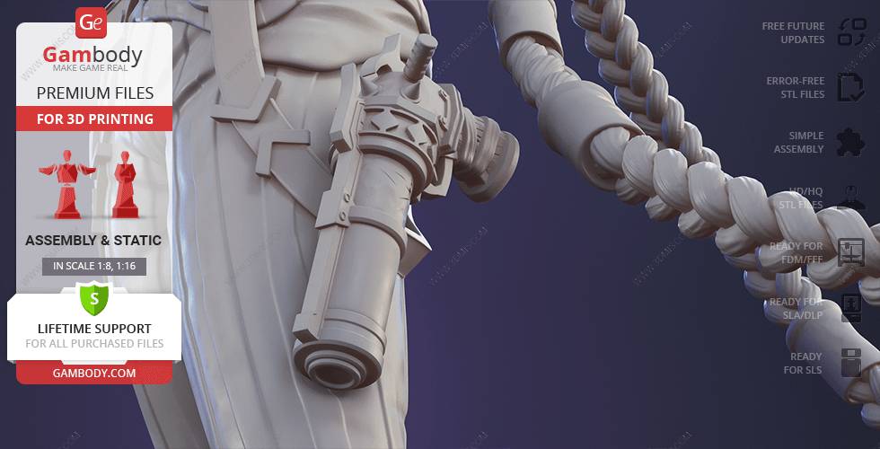 P站图纸印象馆 Gambody 英雄联盟 金克丝 Gambody 英雄联盟 金克丝