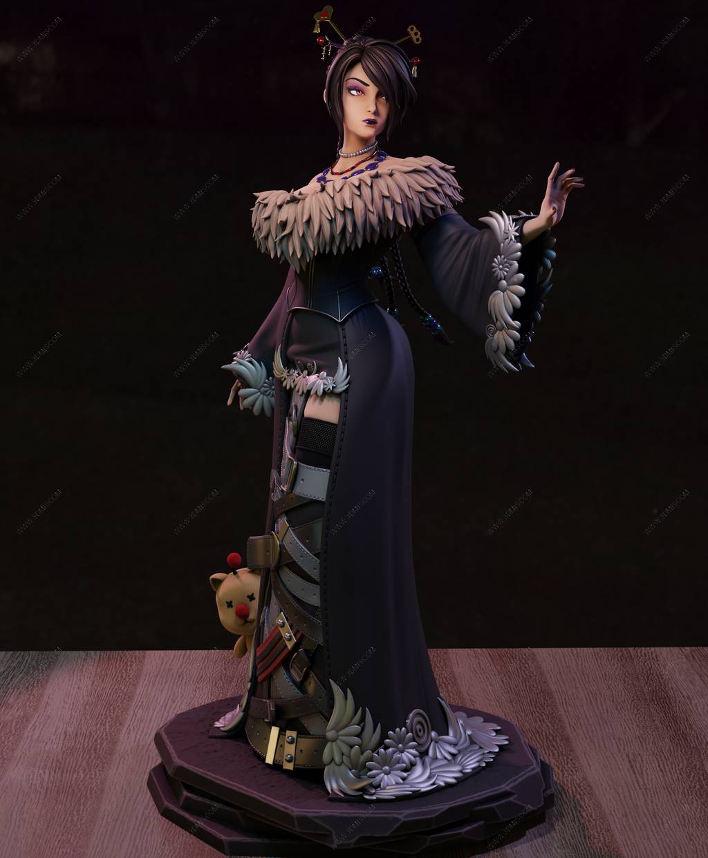 P站图纸印象馆 Momoji 最终幻想 露露 Momoji 最终幻想 露露