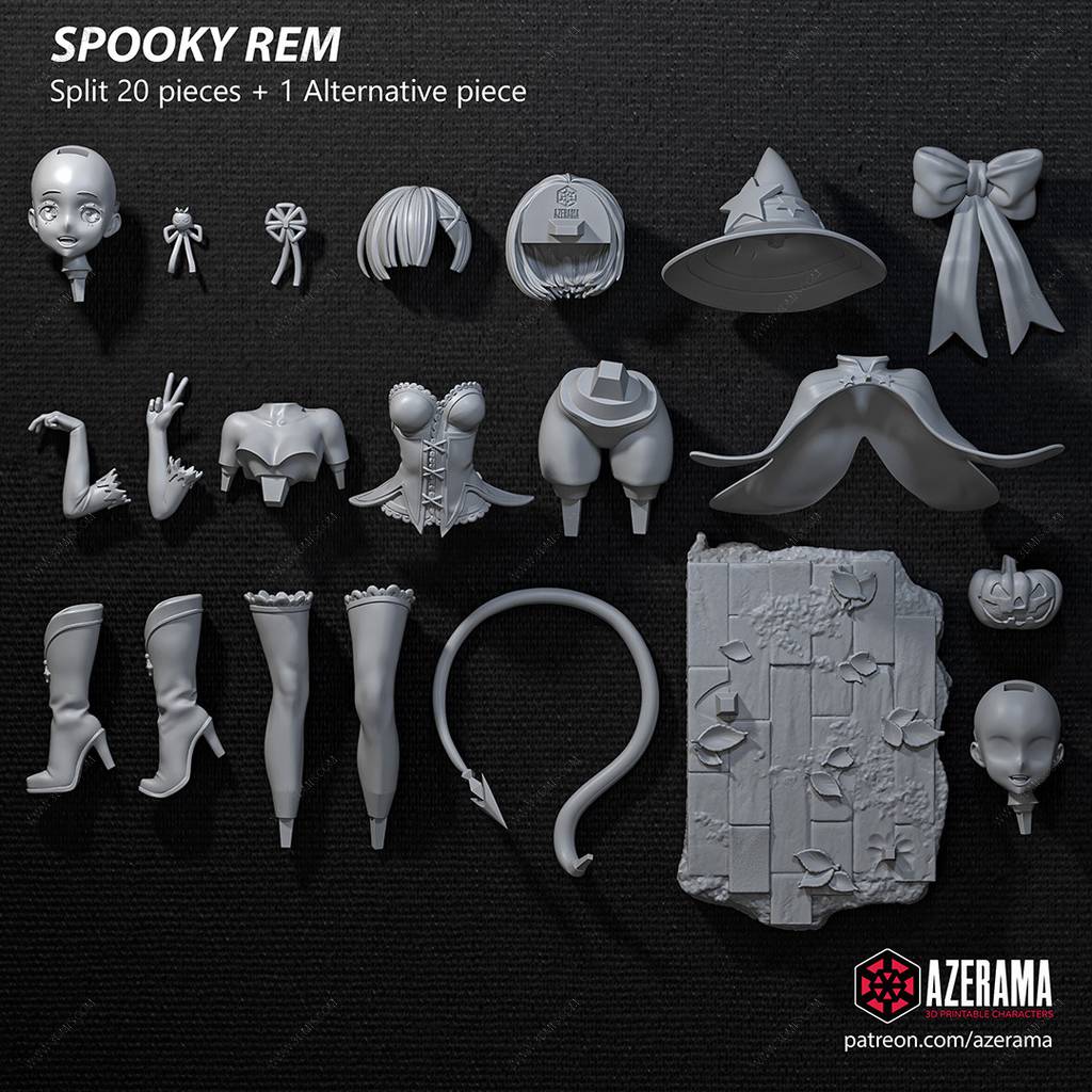 P站图纸印象馆 Azerama Re:从零开始的异世界生活 蕾姆 Azerama Re:从零开始的异世界生活 蕾姆