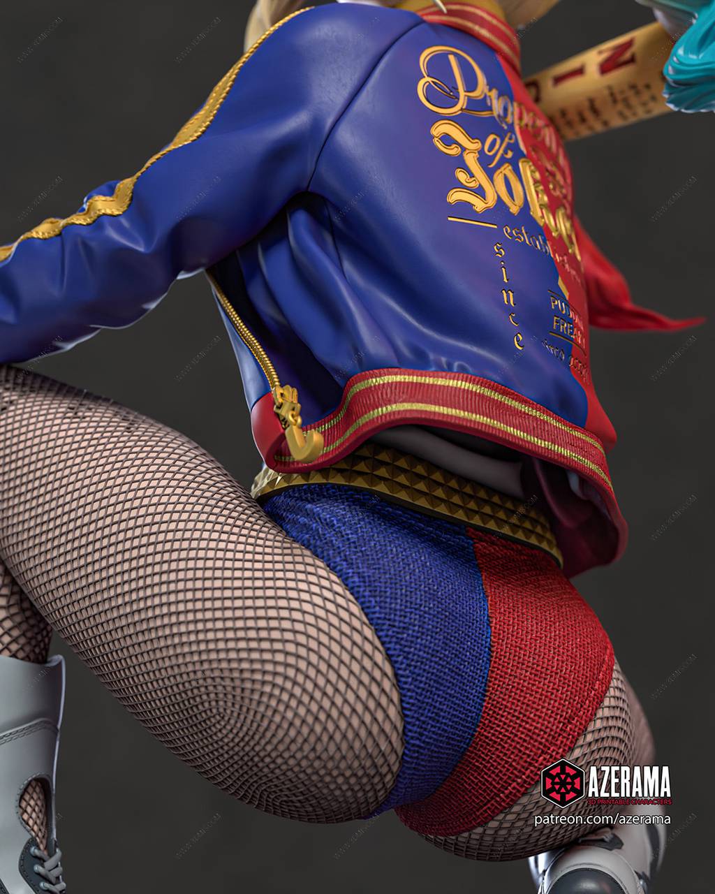 P站图纸印象馆 Azerama DC漫画 哈莉奎因 Azerama DC漫画 哈莉奎因