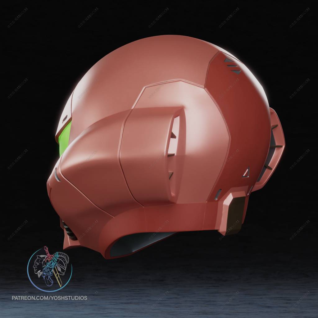 P站图纸印象馆 Yosh 银河战士 萨姆斯·阿兰的头盔 Yosh 银河战士 萨姆斯·阿兰的头盔
