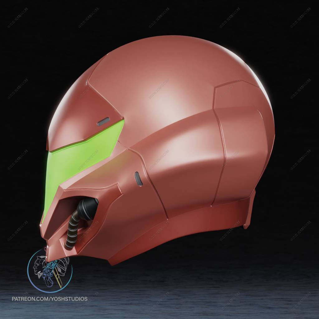P站图纸印象馆 Yosh 银河战士 萨姆斯·阿兰的头盔 Yosh 银河战士 萨姆斯·阿兰的头盔