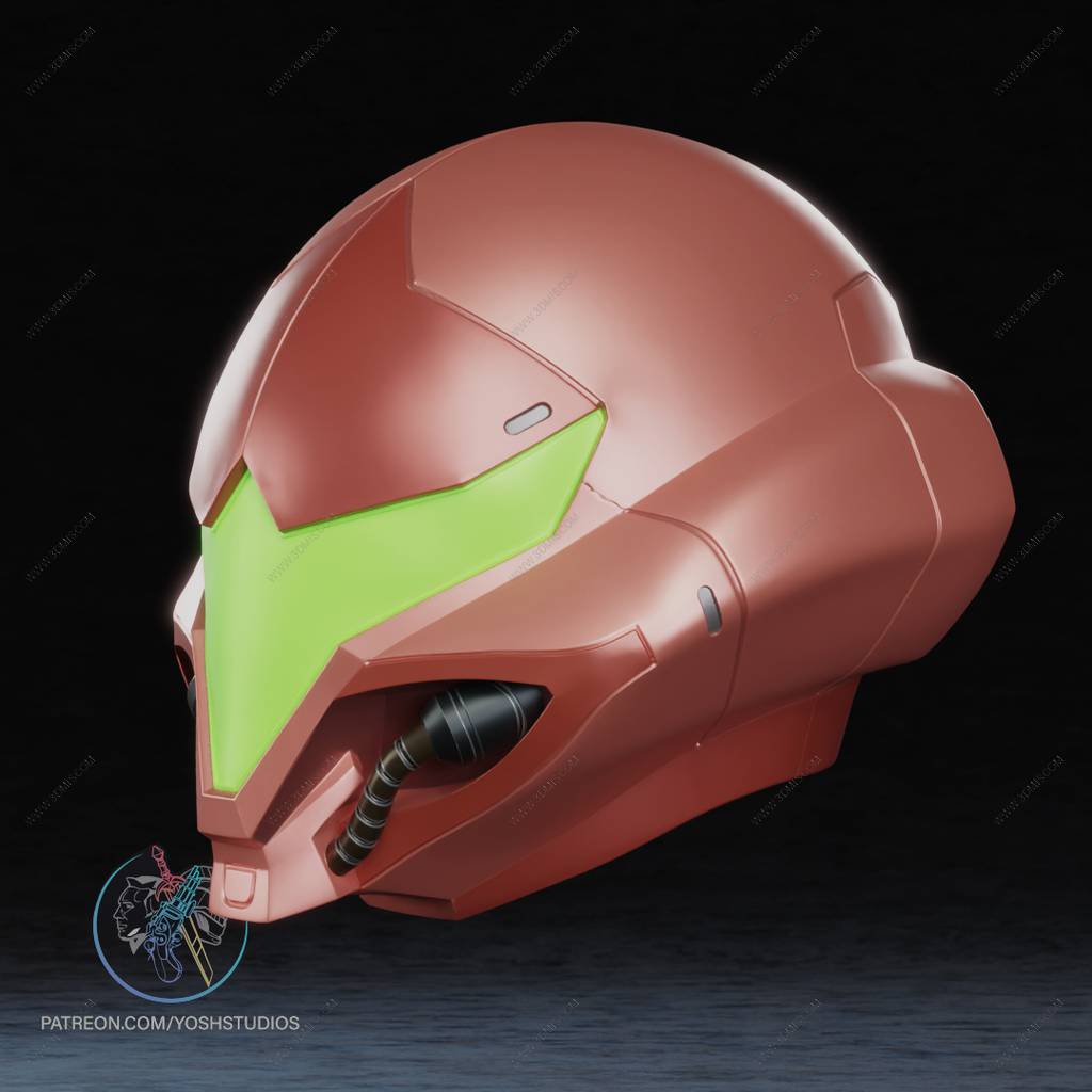 P站图纸印象馆 Yosh 银河战士 萨姆斯·阿兰的头盔 Yosh 银河战士 萨姆斯·阿兰的头盔