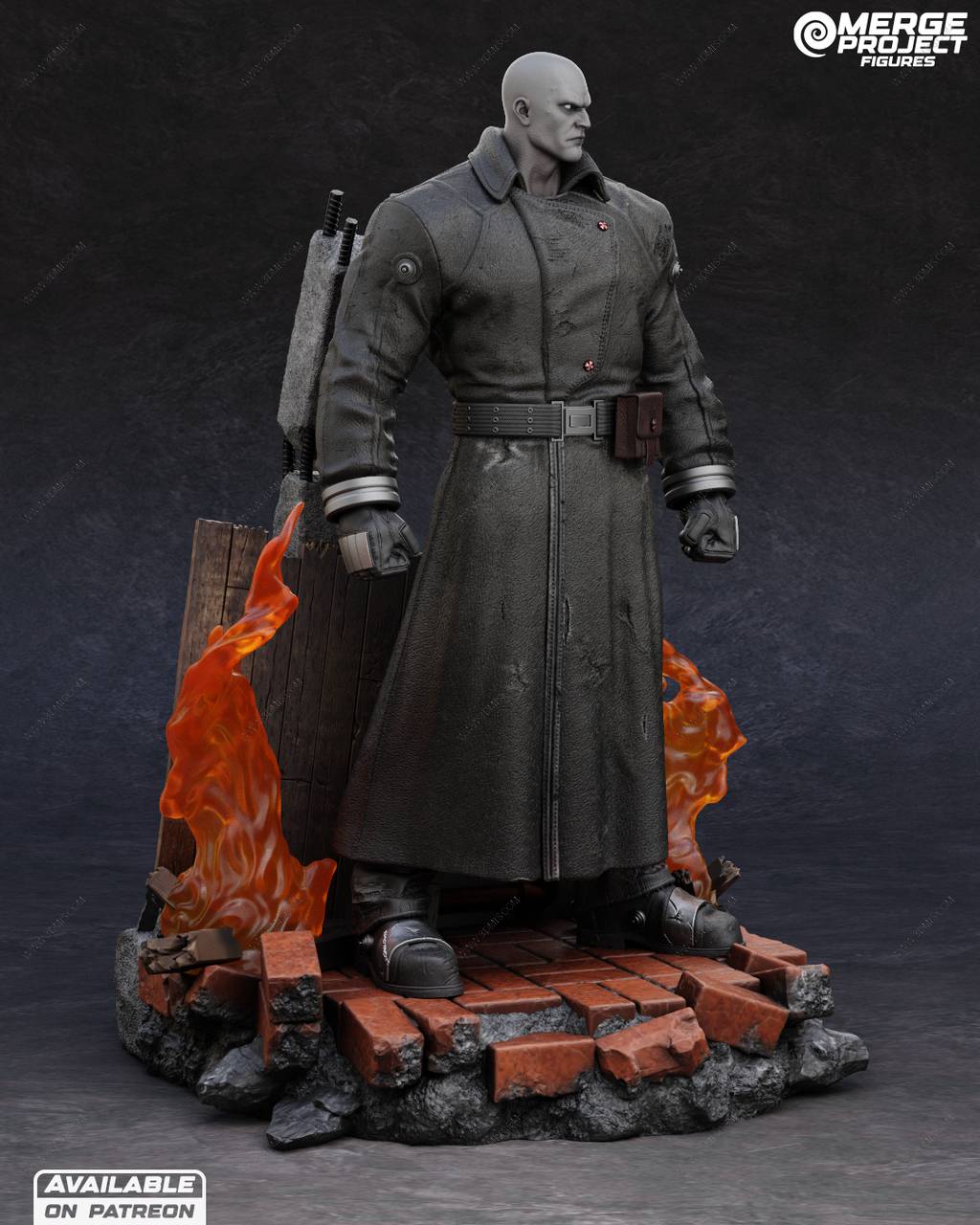 P站图纸印象馆 MPF 生化危机 T-103暴君 MPF 生化危机 T-103暴君