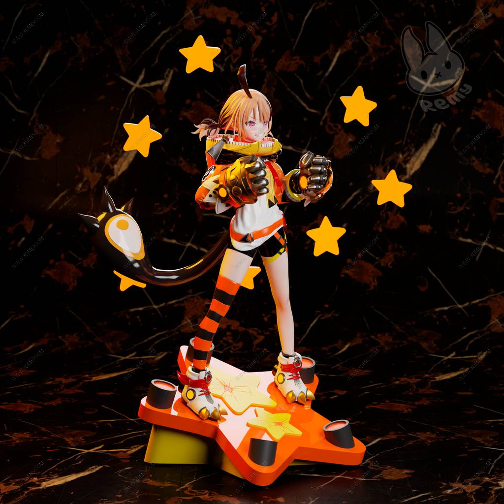 P站图纸印象馆 Remy Sculpts 虚拟偶像 琪琪·沐林 Remy Sculpts 虚拟偶像 琪琪·沐林