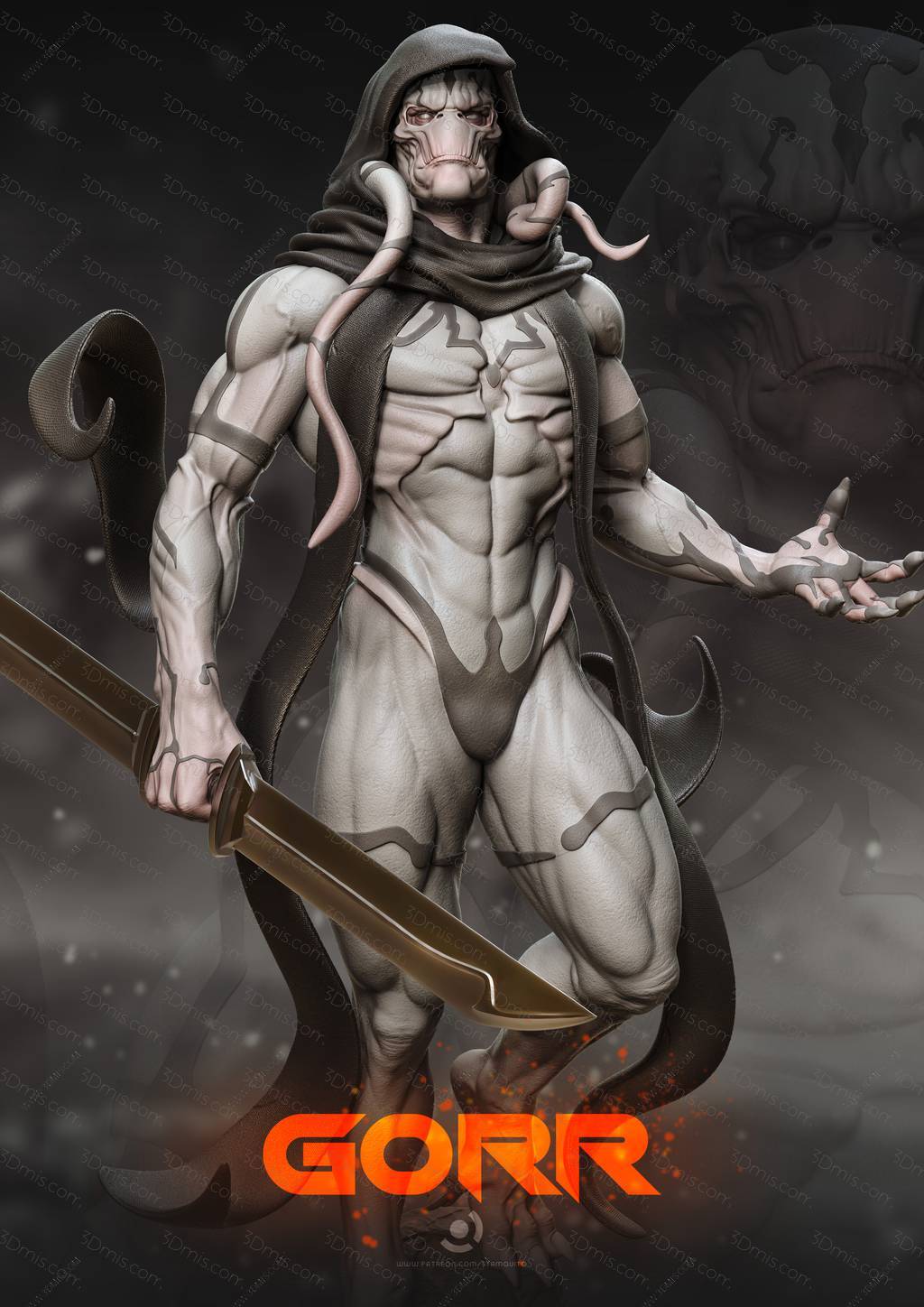 P站图纸印象馆 漫威 屠神者格尔 漫威 屠神者格尔