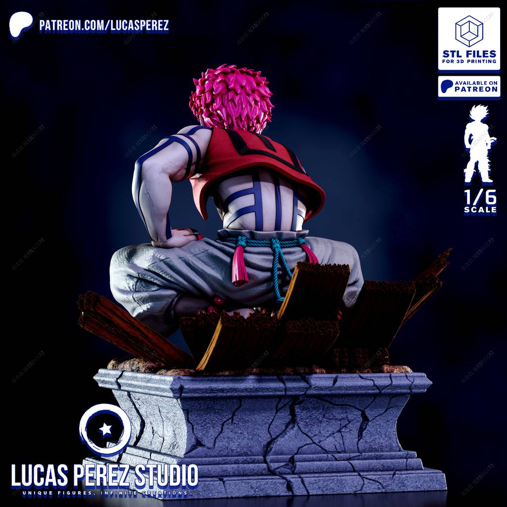 P站图纸印象馆 Lucas Perez 鬼灭之刃 猗窝座 Lucas Perez 鬼灭之刃 猗窝座