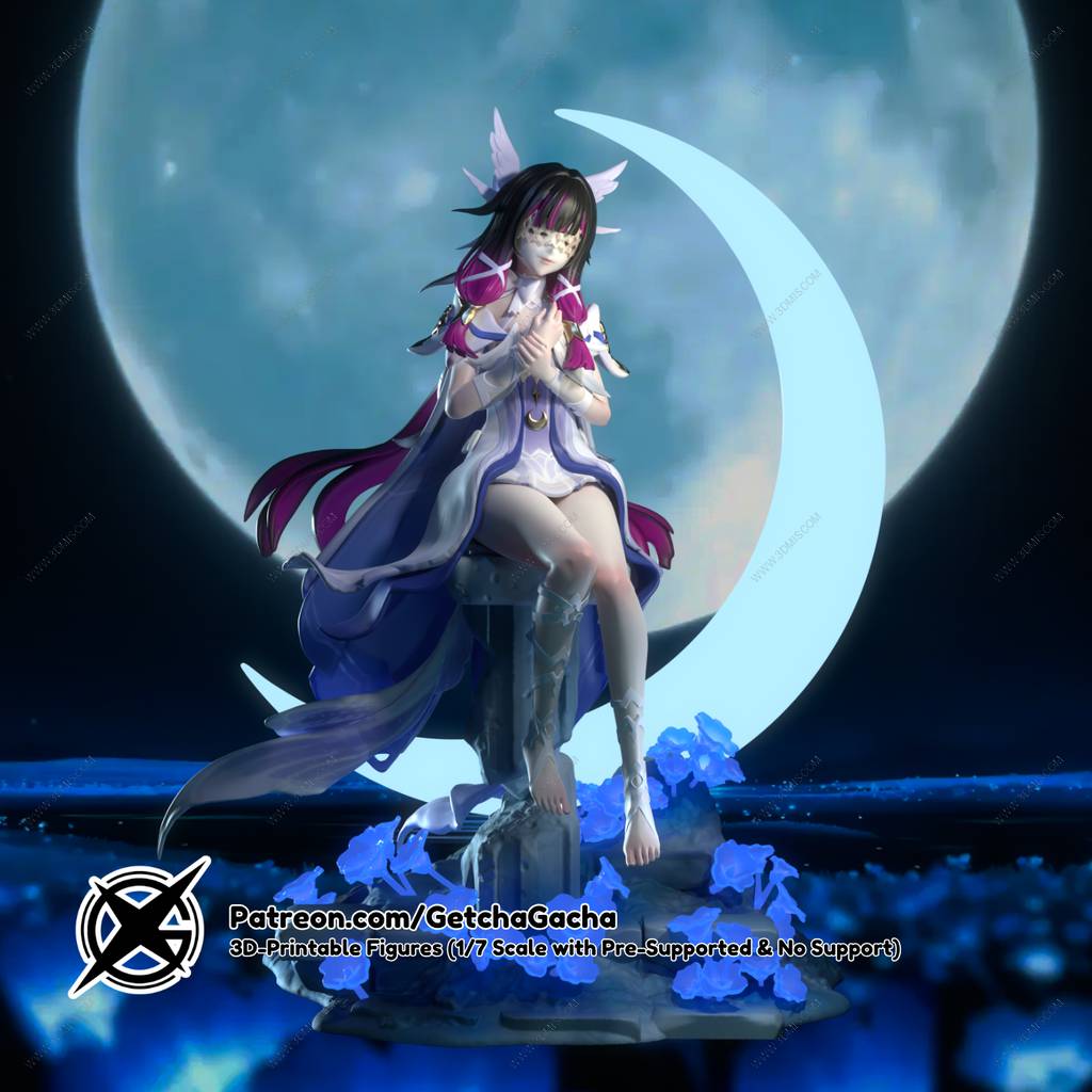 P站图纸印象馆 GetchaGacha 原神 哥伦比娅 GetchaGacha 原神 哥伦比娅