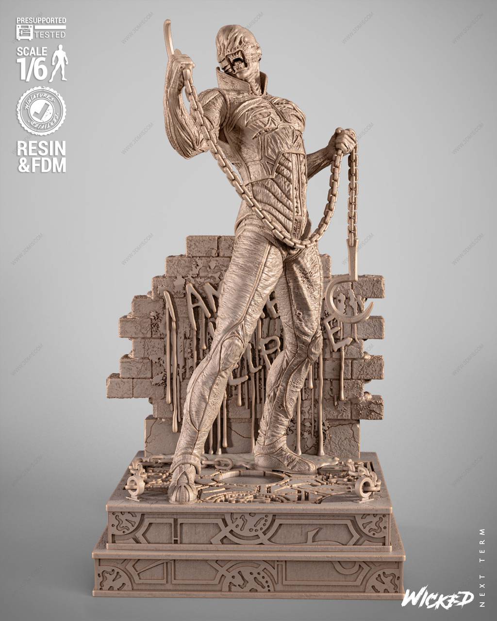 P站图纸印象馆 3DWicked 养鬼吃人 喋喋怪 3DWicked 养鬼吃人 喋喋怪