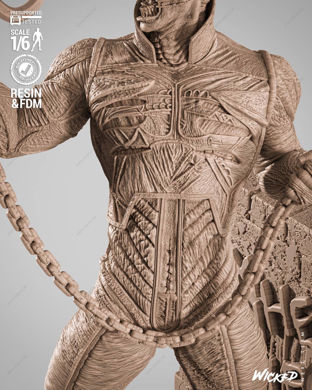 P站图纸印象馆 3DWicked 养鬼吃人 喋喋怪 3DWicked 养鬼吃人 喋喋怪