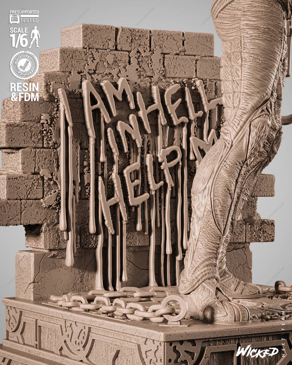 P站图纸印象馆 3DWicked 养鬼吃人 喋喋怪 3DWicked 养鬼吃人 喋喋怪