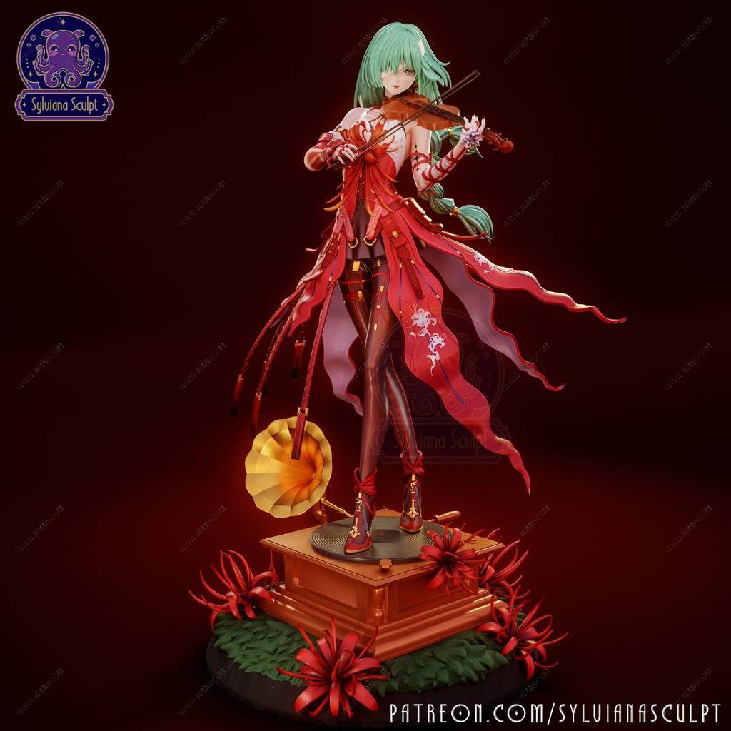 P站图纸印象馆 Sylviana 鸣潮 弗洛洛 Sylviana 鸣潮 弗洛洛