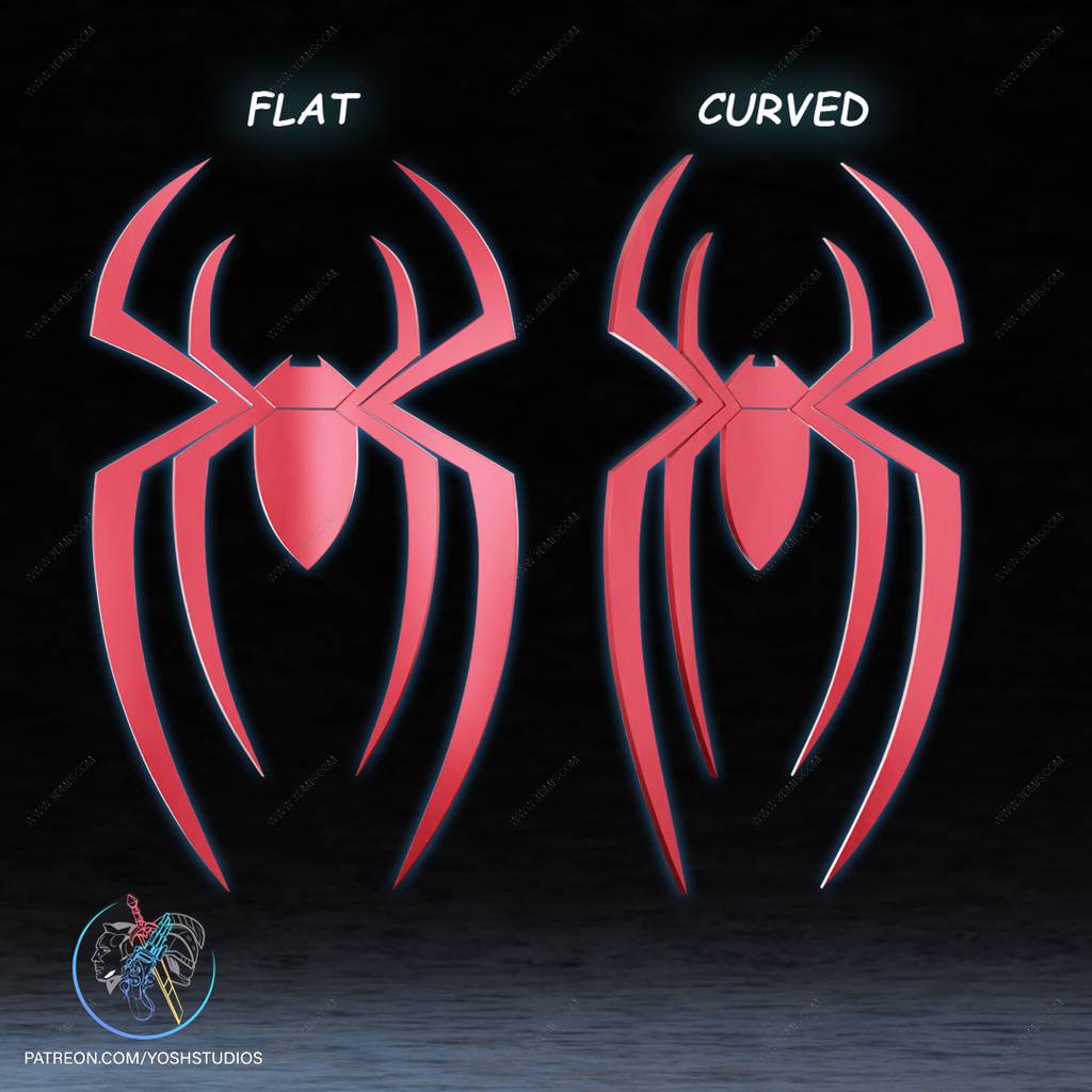 P站图纸印象馆 Yosh 漫威 蜘蛛侠标志 Yosh 漫威 蜘蛛侠标志