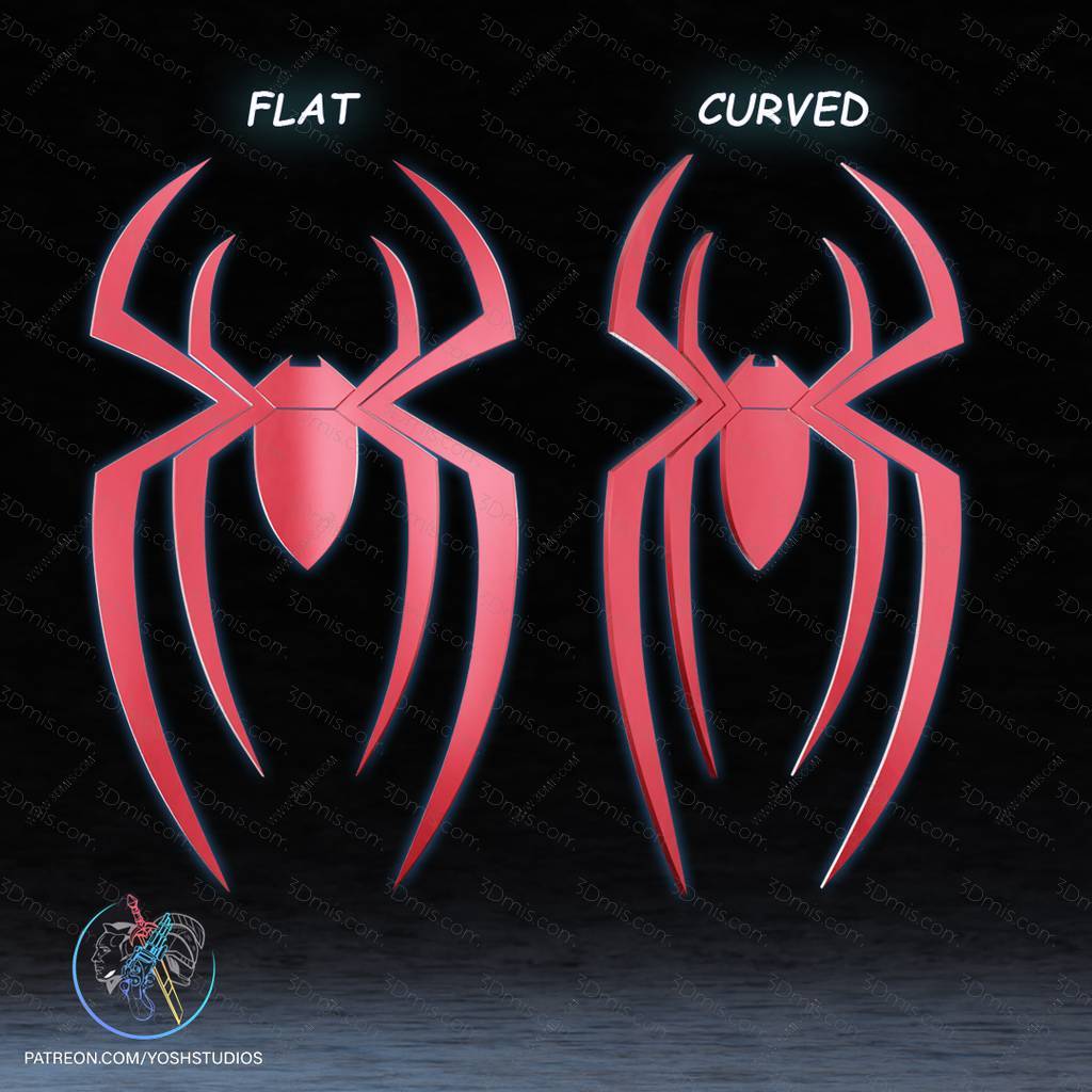 P站图纸印象馆 Yosh 漫威 蜘蛛侠标志 Yosh 漫威 蜘蛛侠标志