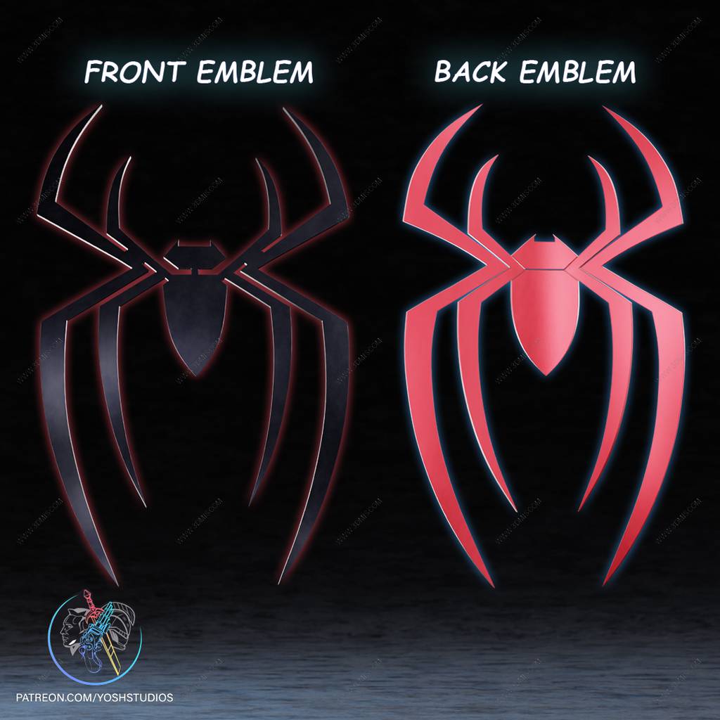 P站图纸印象馆 Yosh 漫威 蜘蛛侠标志 Yosh 漫威 蜘蛛侠标志