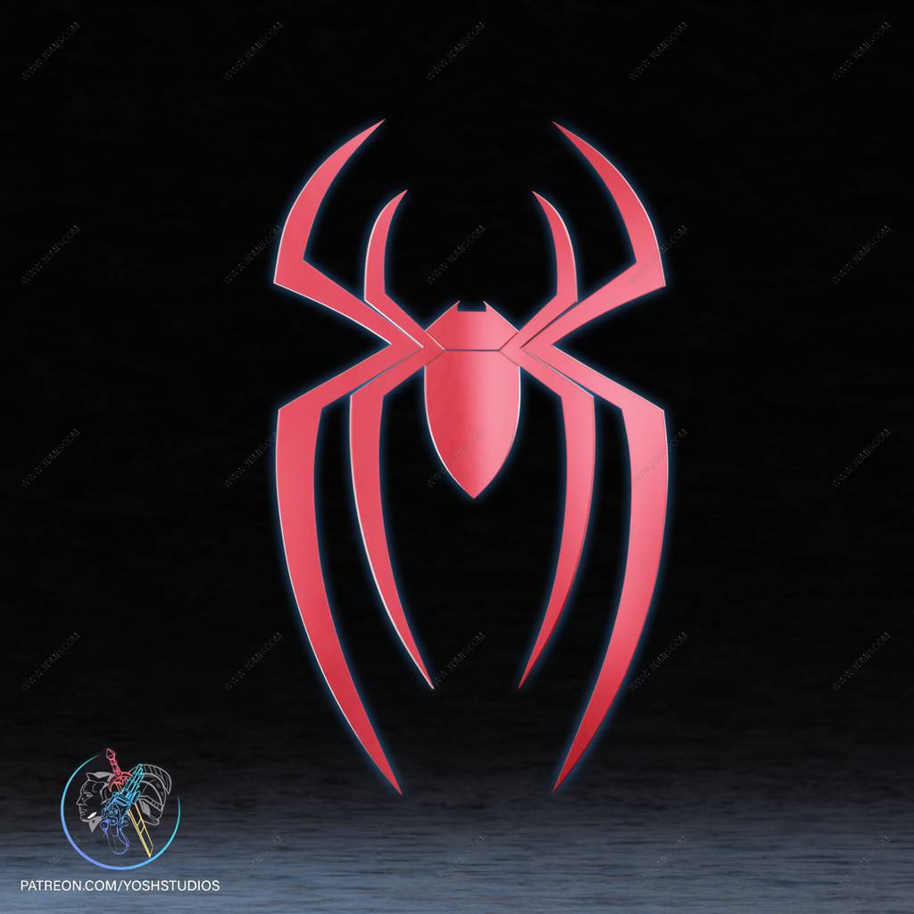 P站图纸印象馆 Yosh 漫威 蜘蛛侠标志 Yosh 漫威 蜘蛛侠标志