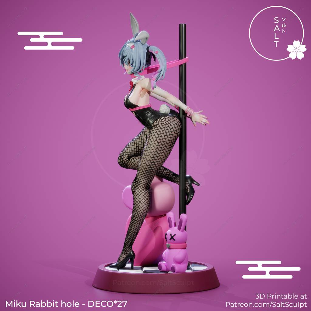P站图纸印象馆 Saltsculpt 虚拟偶像 兔子洞 Saltsculpt 虚拟偶像 兔子洞