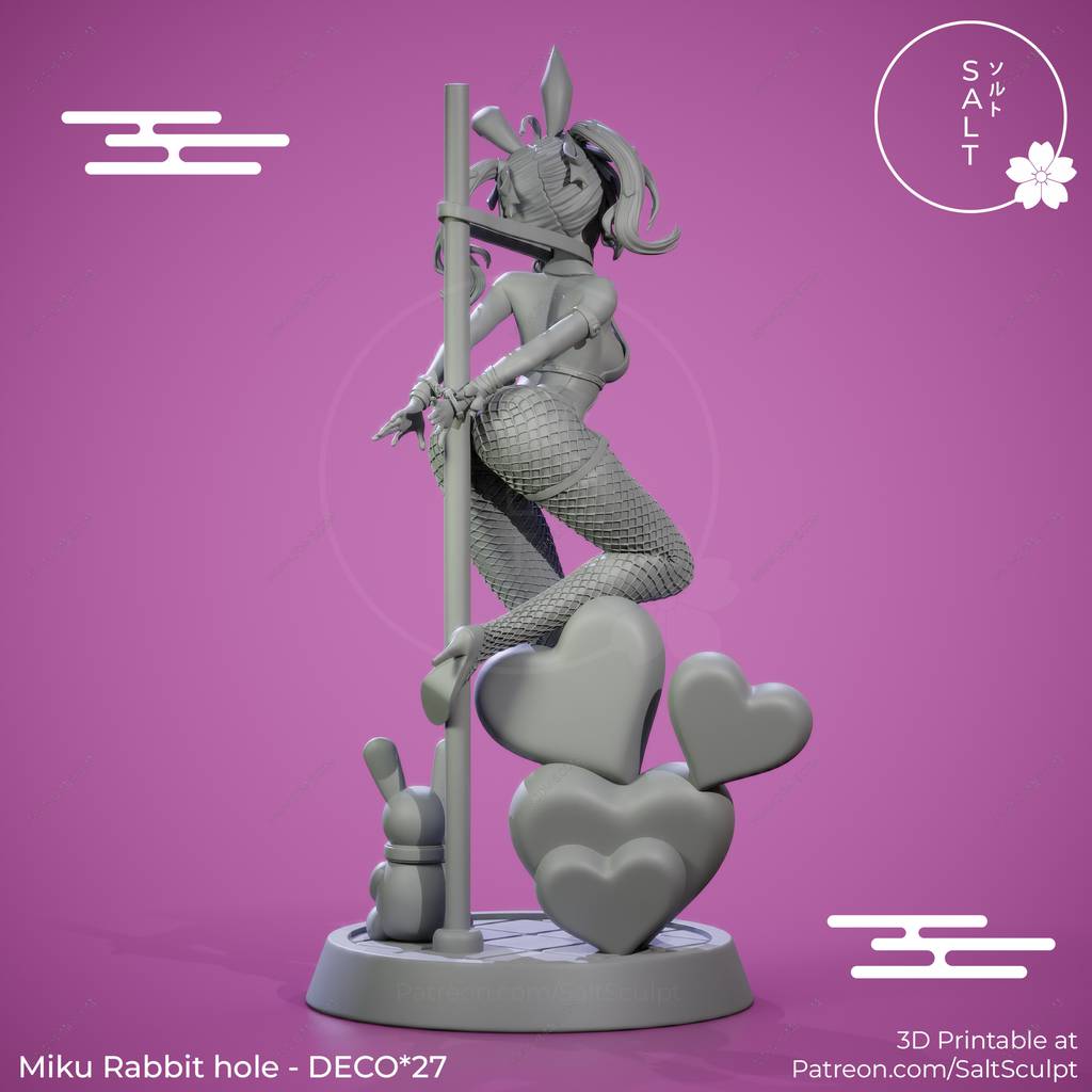 P站图纸印象馆 Saltsculpt 虚拟偶像 兔子洞 Saltsculpt 虚拟偶像 兔子洞