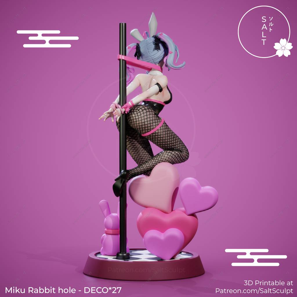 P站图纸印象馆 Saltsculpt 虚拟偶像 兔子洞 Saltsculpt 虚拟偶像 兔子洞