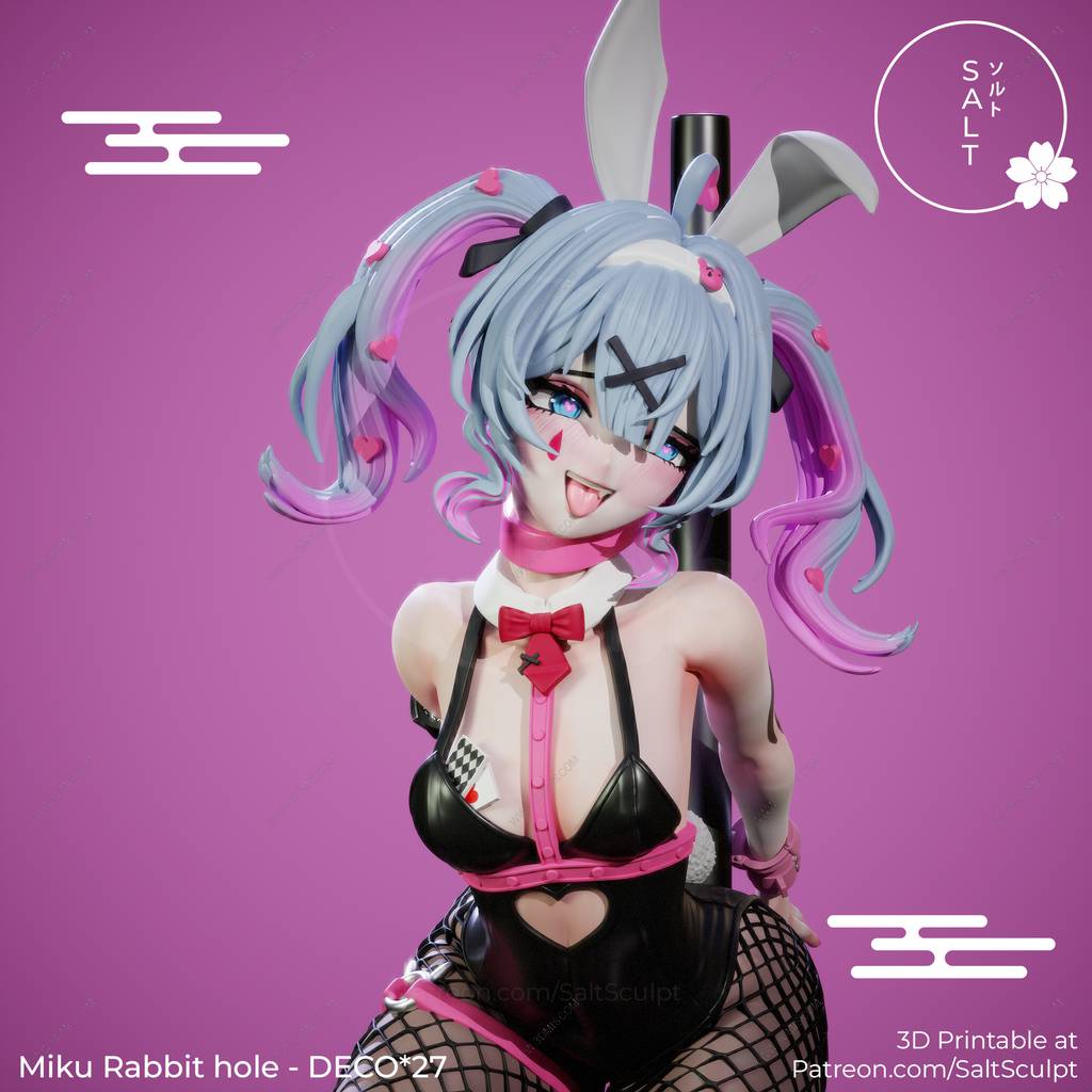 P站图纸印象馆 Saltsculpt 虚拟偶像 兔子洞 Saltsculpt 虚拟偶像 兔子洞