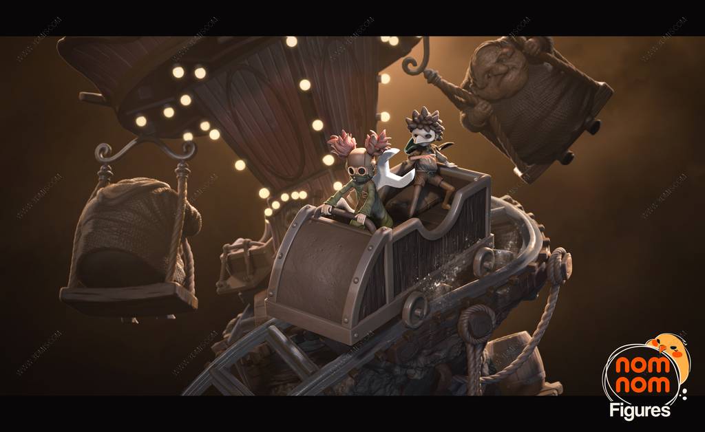 P站图纸印象馆 NomNom 小小梦魇 小洛和小寂 NomNom 小小梦魇 小洛和小寂