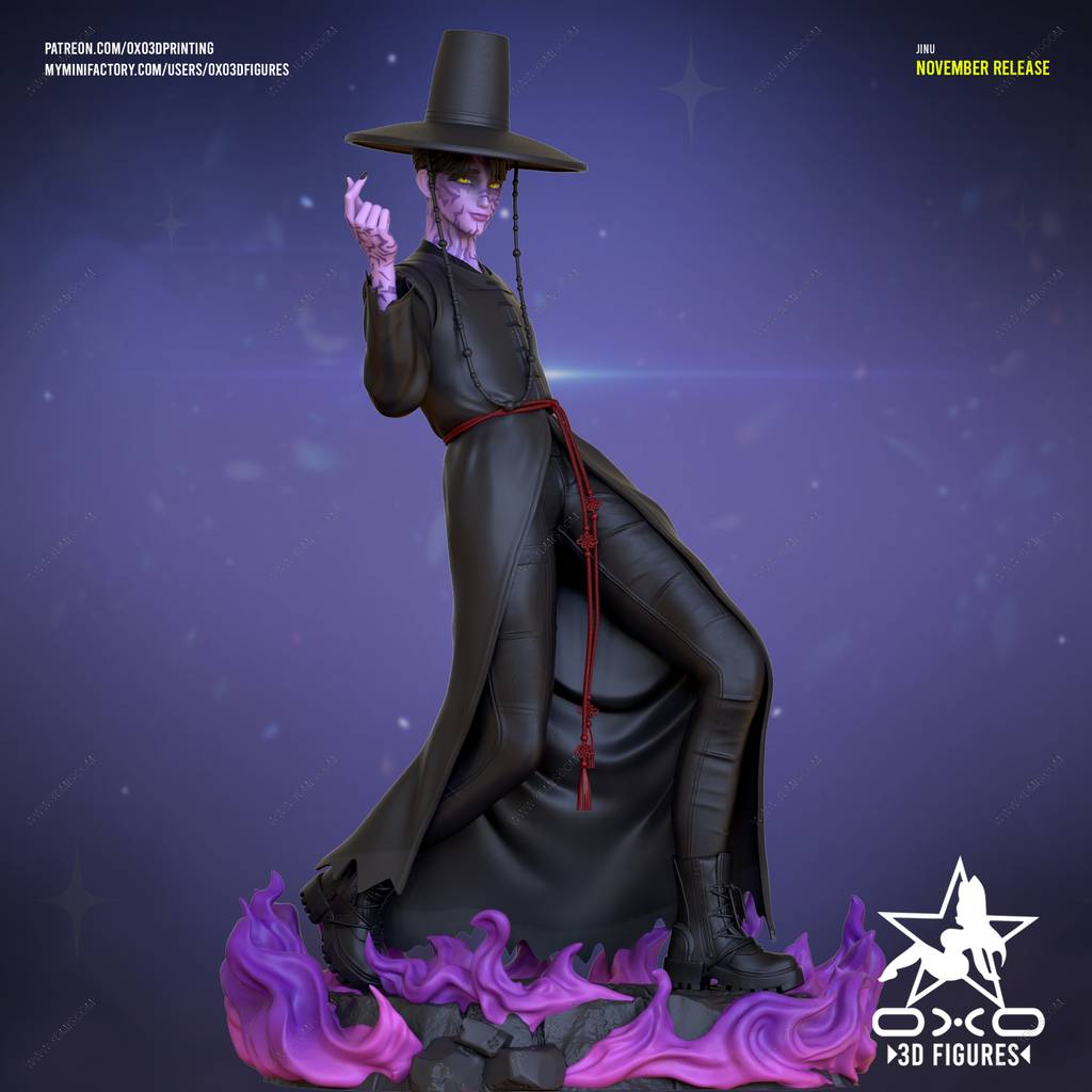 P站图纸印象馆 OXO3D 猎魔女团 振宇 OXO3D 猎魔女团 振宇