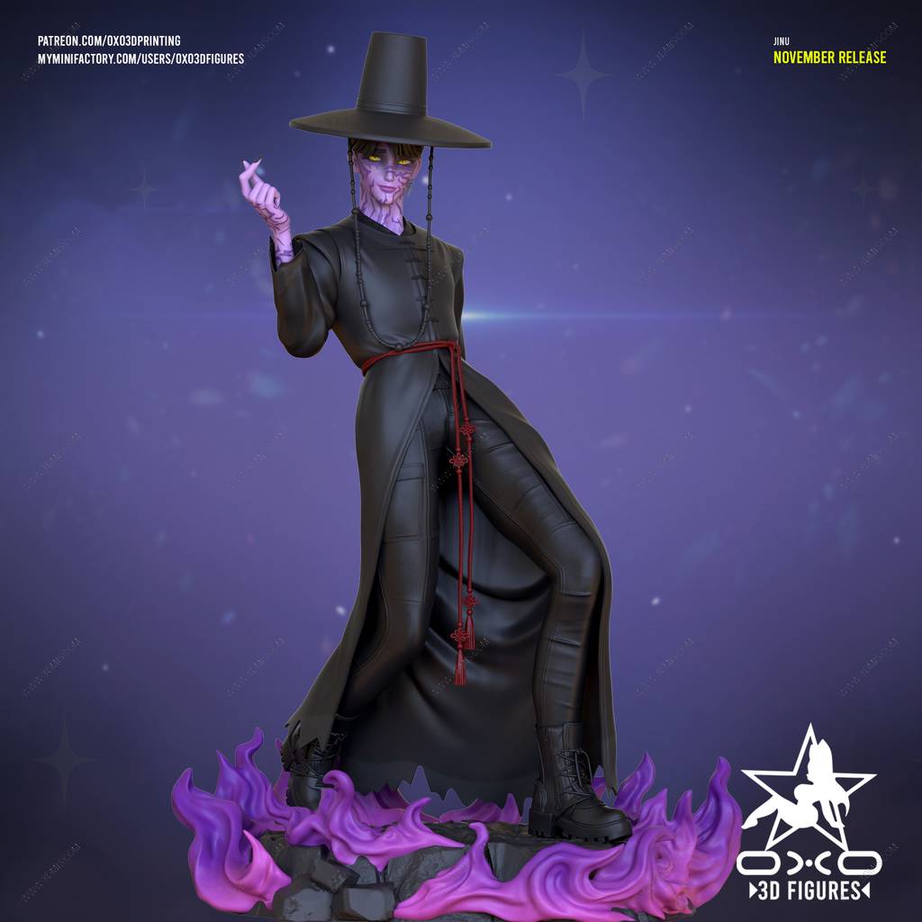 P站图纸印象馆 OXO3D 猎魔女团 振宇 OXO3D 猎魔女团 振宇