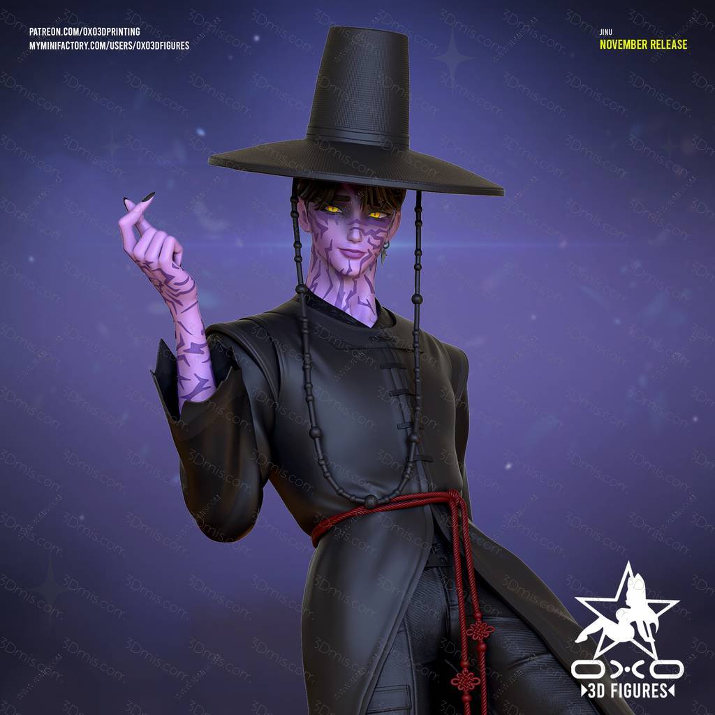 P站图纸印象馆 OXO3D 猎魔女团 振宇 OXO3D 猎魔女团 振宇