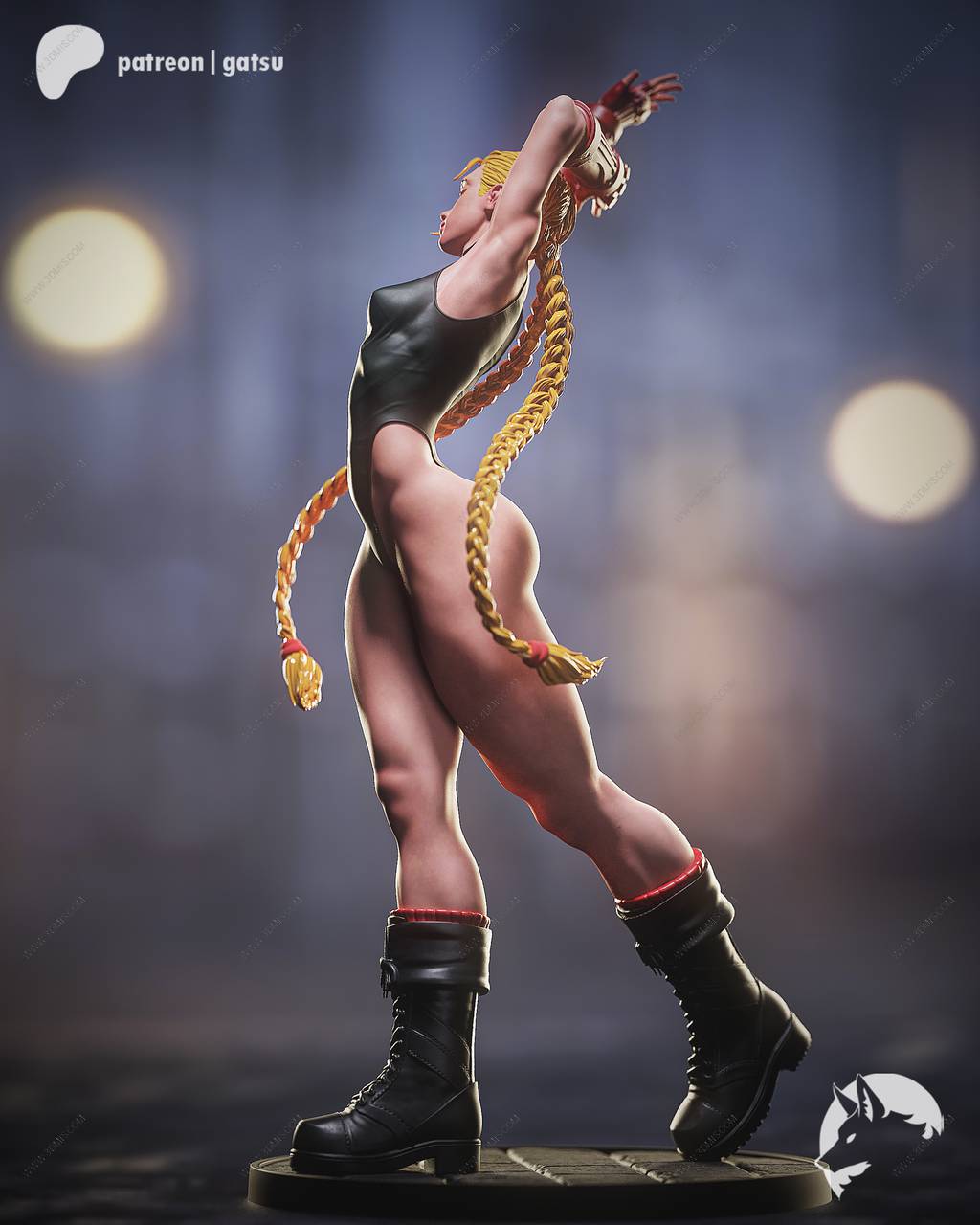 P站图纸印象馆 Gatsu Studios 街头霸王 嘉米·怀特 Gatsu Studios 街头霸王 嘉米·怀特