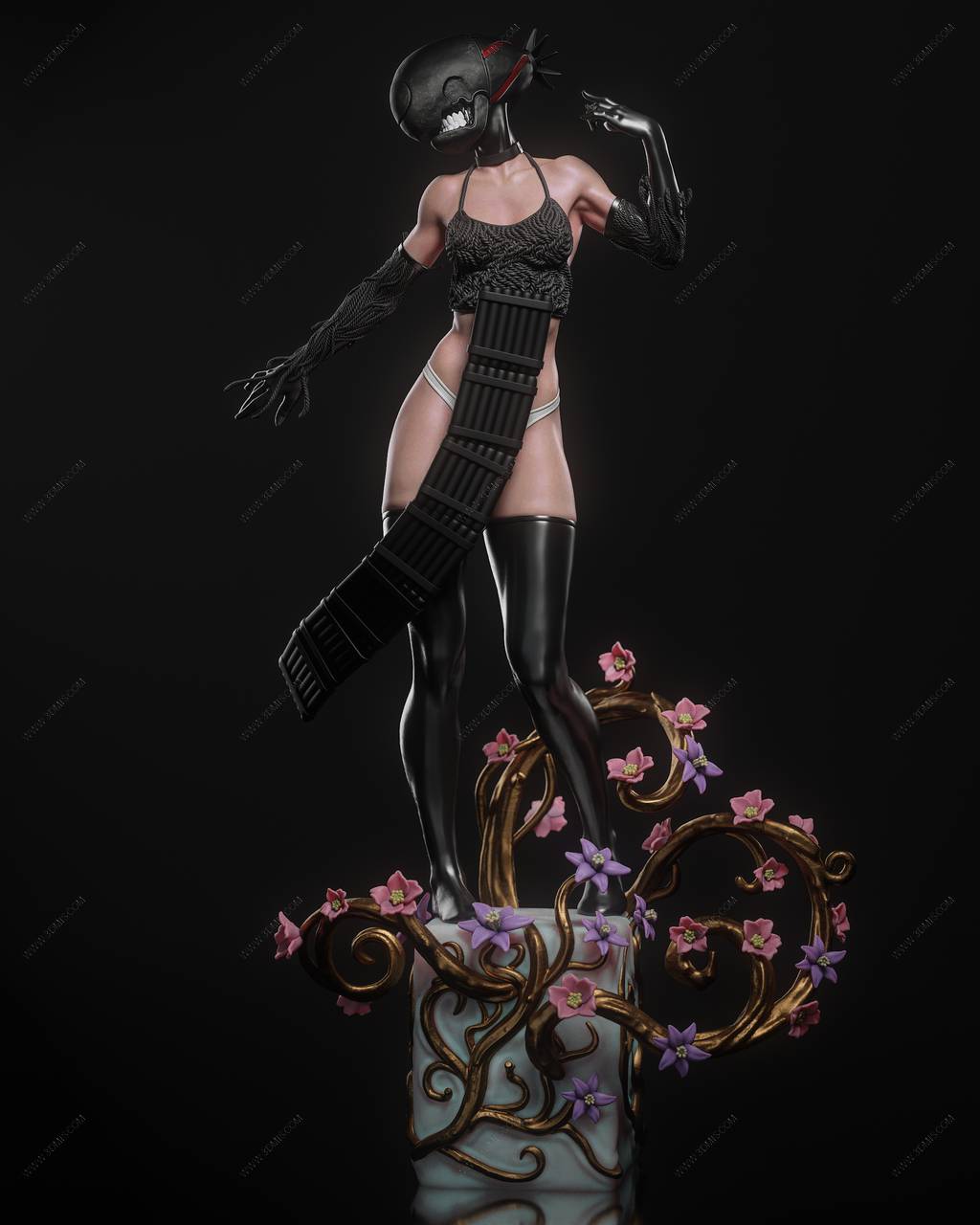 P站图纸印象馆 Gatsu Studios 链锯人 蕾塞 Gatsu Studios 链锯人 蕾塞