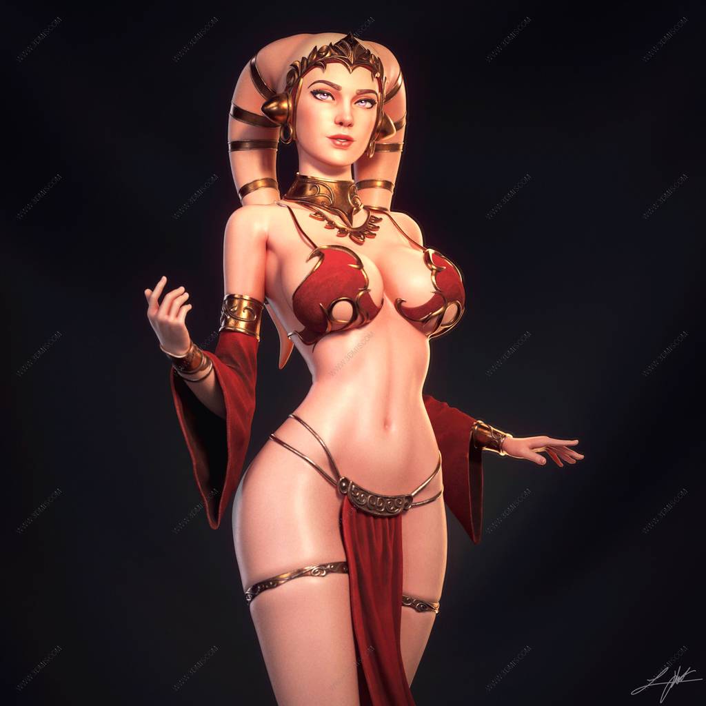 P站图纸印象馆 ABE3D 星球大战 提列克人 ABE3D 星球大战 提列克人