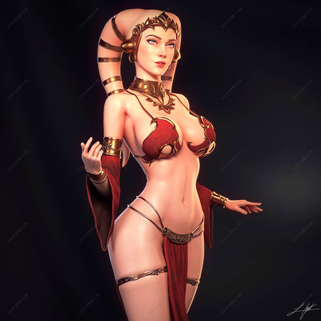 P站图纸印象馆 ABE3D 星球大战 提列克人 ABE3D 星球大战 提列克人