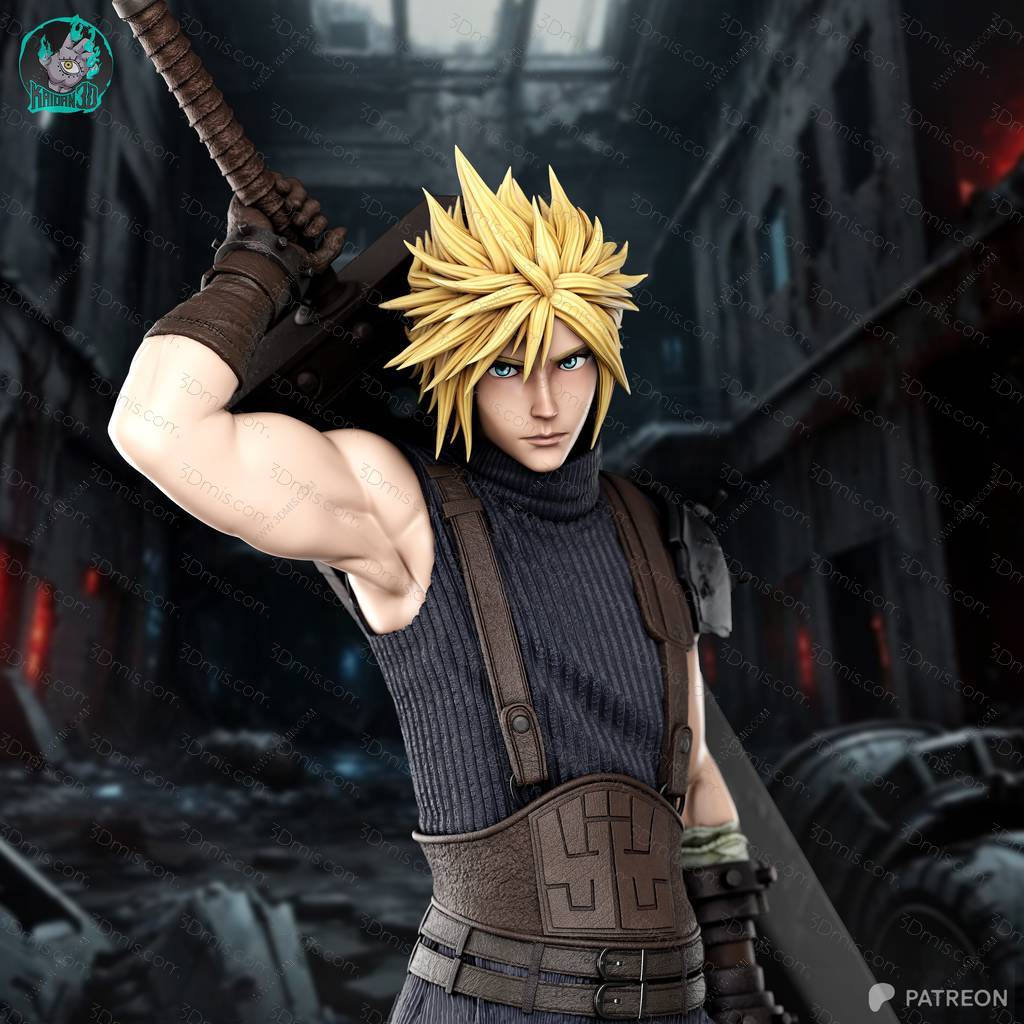 Kaidan 最终幻想 克劳德·斯特莱夫