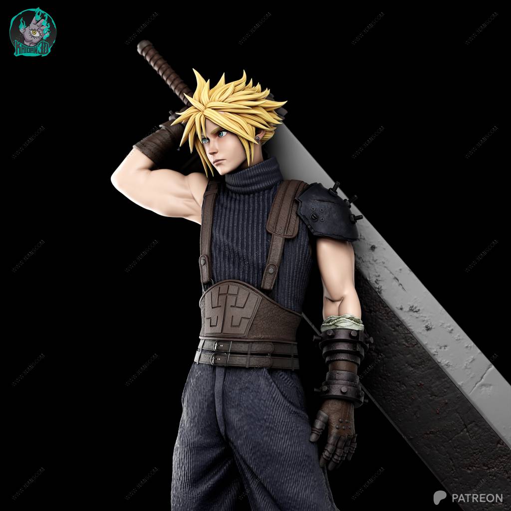 P站图纸印象馆 Kaidan 最终幻想 克劳德·斯特莱夫 Kaidan 最终幻想 克劳德·斯特莱夫