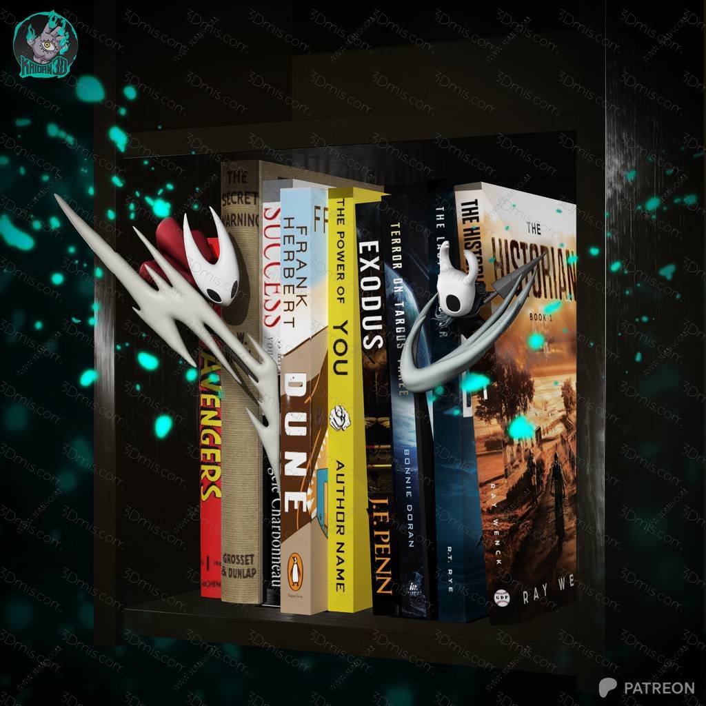 P站图纸印象馆 Kaidan 空洞骑士丝之歌 图书夹 Kaidan 空洞骑士丝之歌 图书夹