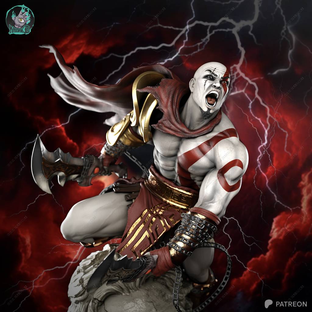 P站图纸印象馆 Kaidan 战神 奎托斯 Kaidan 战神 奎托斯