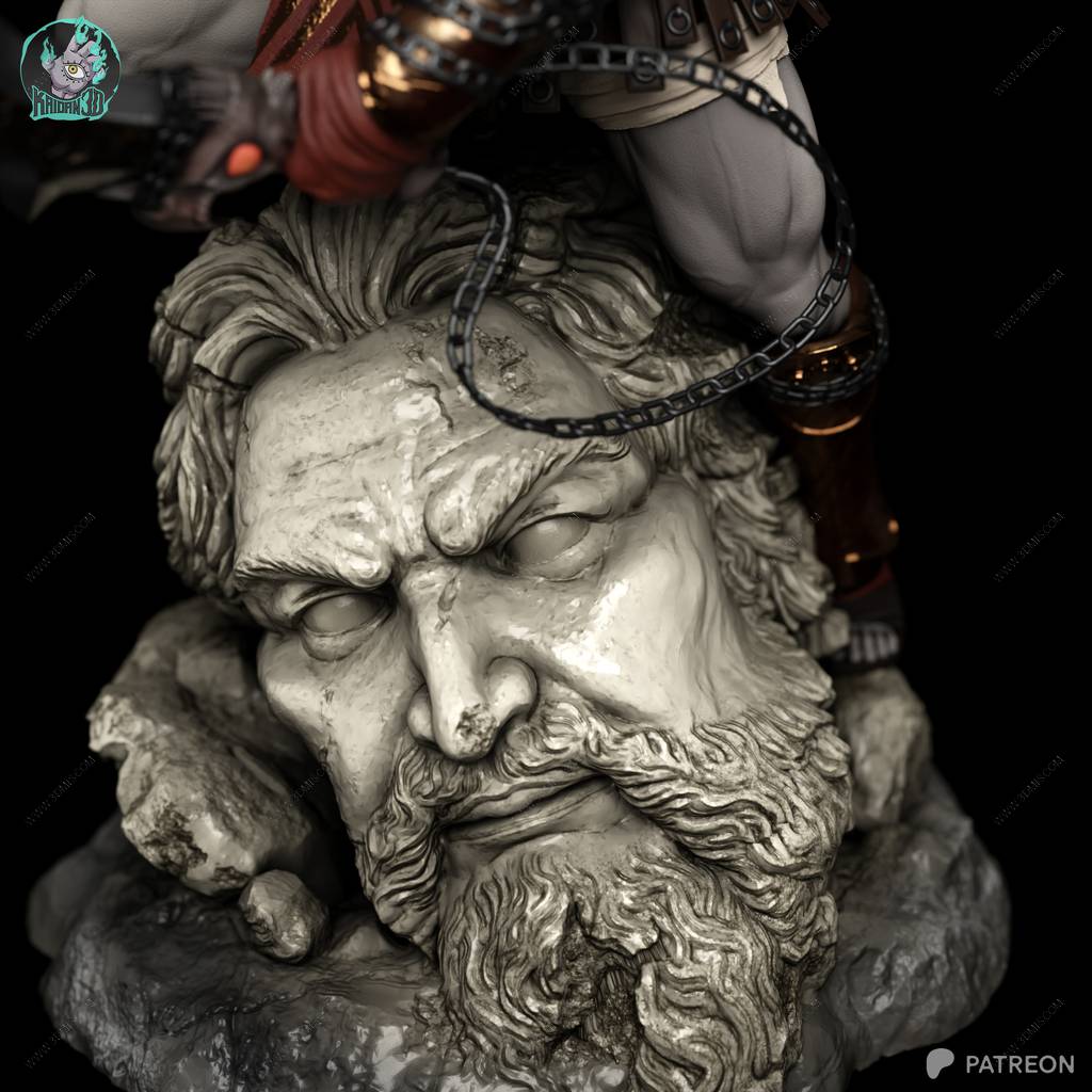 P站图纸印象馆 Kaidan 战神 奎托斯 Kaidan 战神 奎托斯