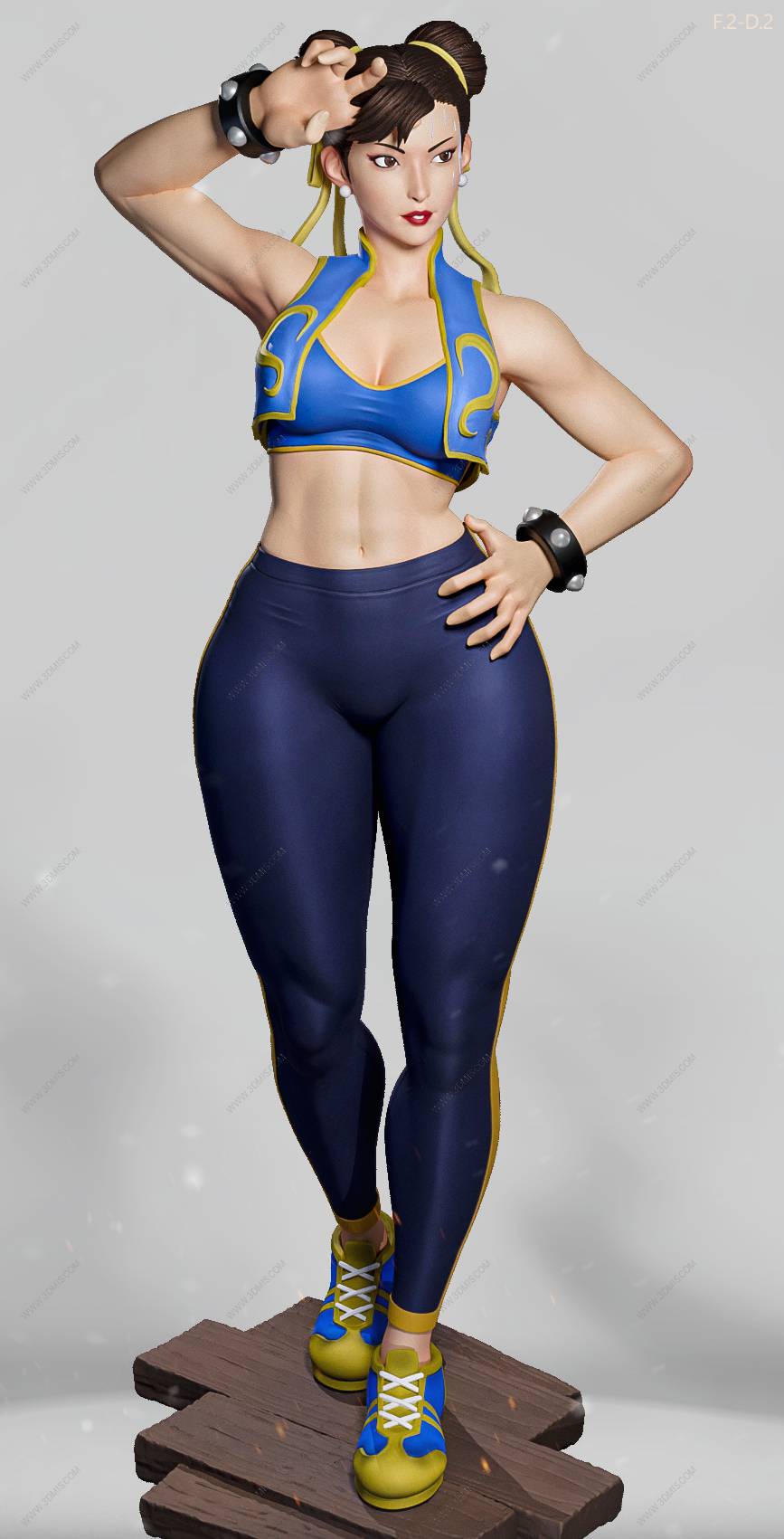 P站图纸印象馆 ESMonster 街头霸王 春丽 ESMonster 街头霸王 春丽