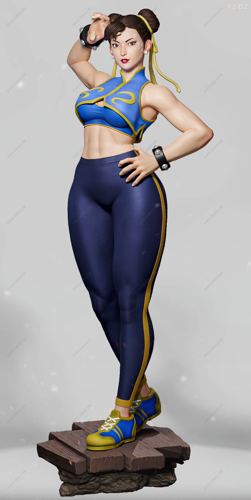 P站图纸印象馆 ESMonster 街头霸王 春丽 ESMonster 街头霸王 春丽