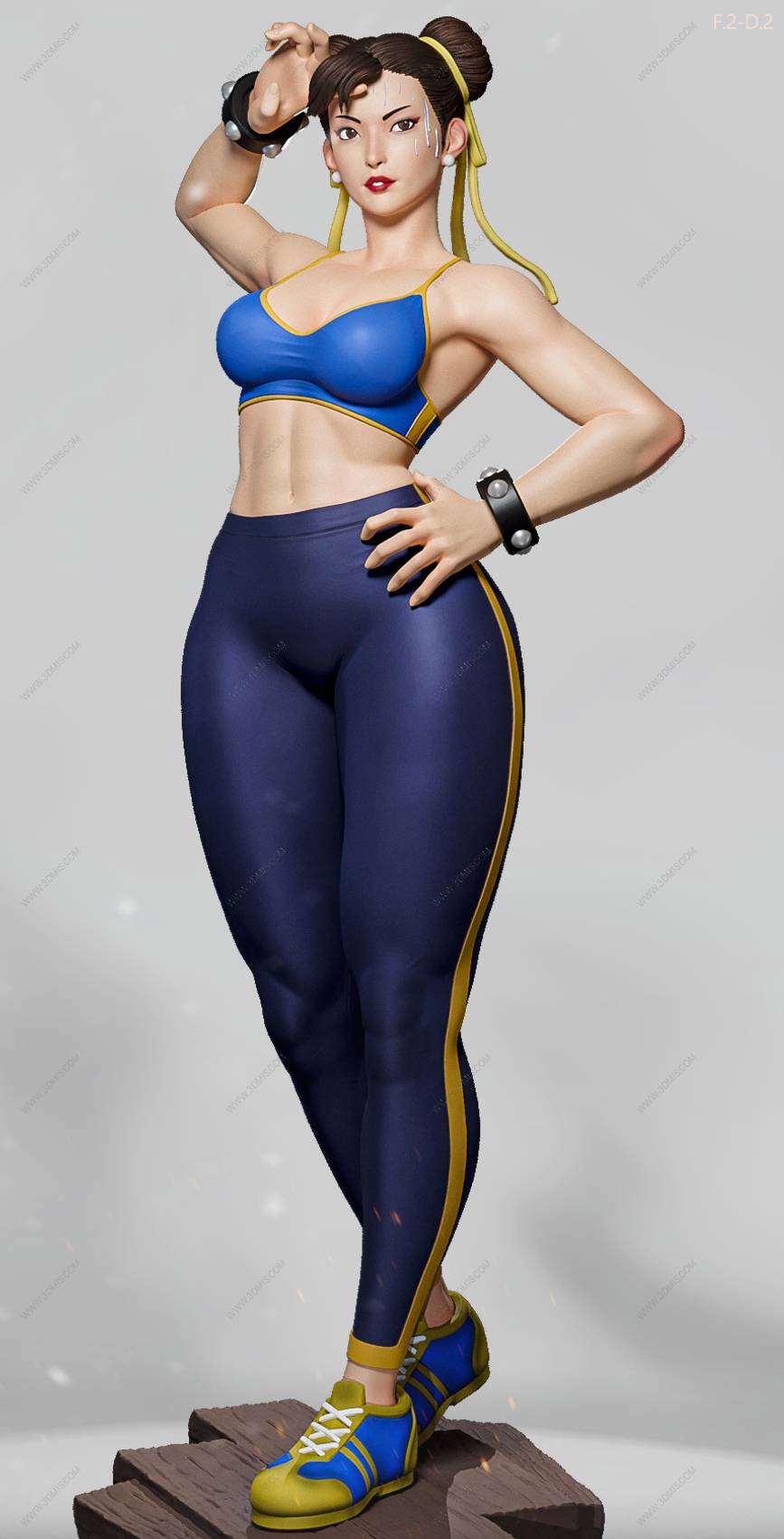 P站图纸印象馆 ESMonster 街头霸王 春丽 ESMonster 街头霸王 春丽