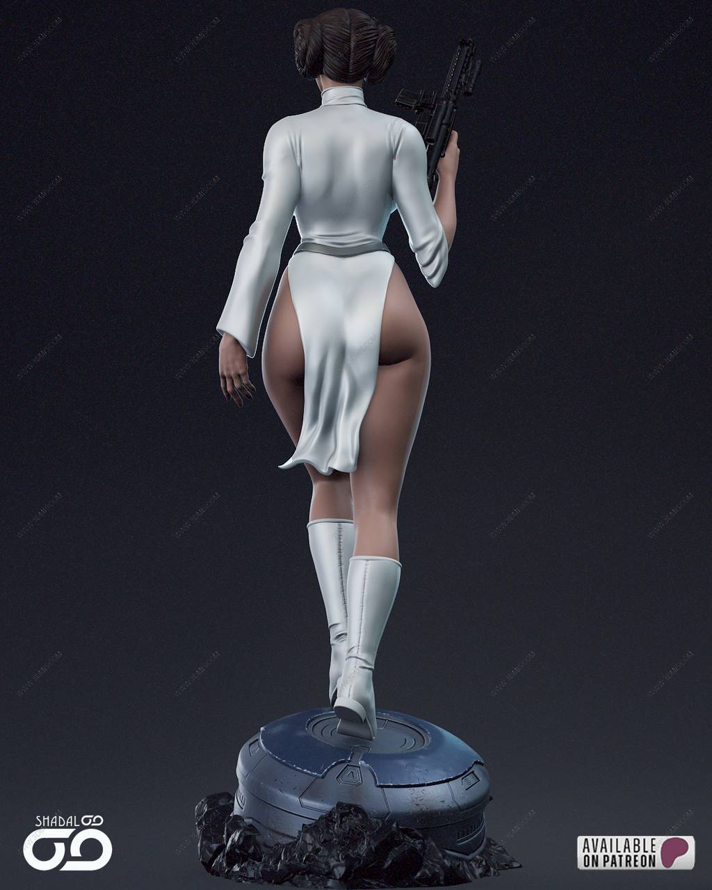 P站图纸印象馆 Shadaloo Studios 星球大战 莱娅公主 Shadaloo Studios 星球大战 莱娅公主