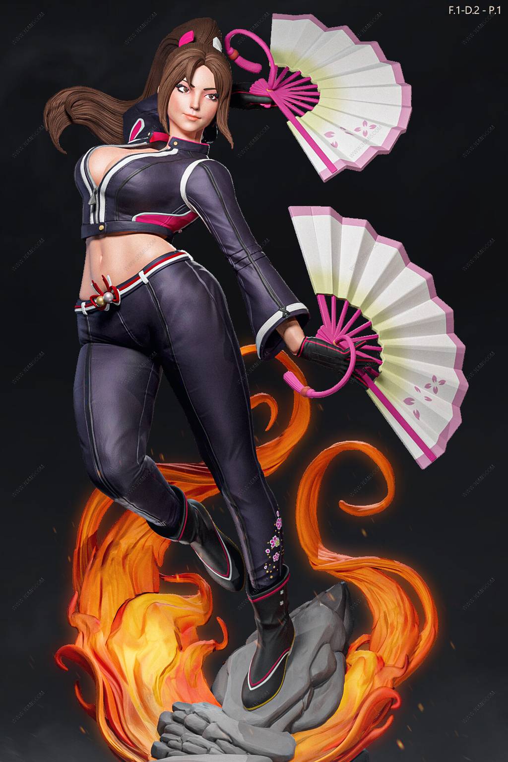 P站图纸印象馆 拳皇 不知火舞 拳皇 不知火舞