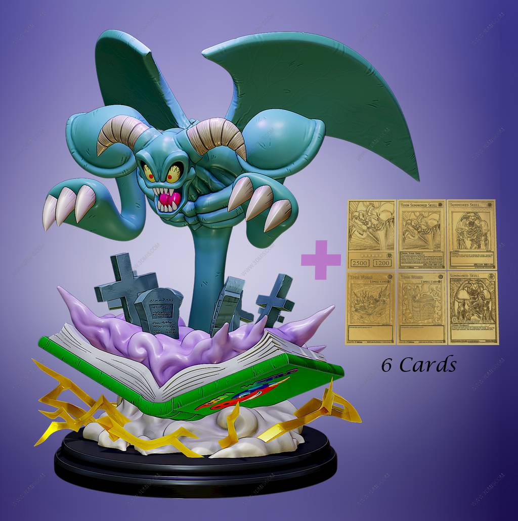 P站图纸印象馆 游戏王 卡通恶魔 游戏王 卡通恶魔