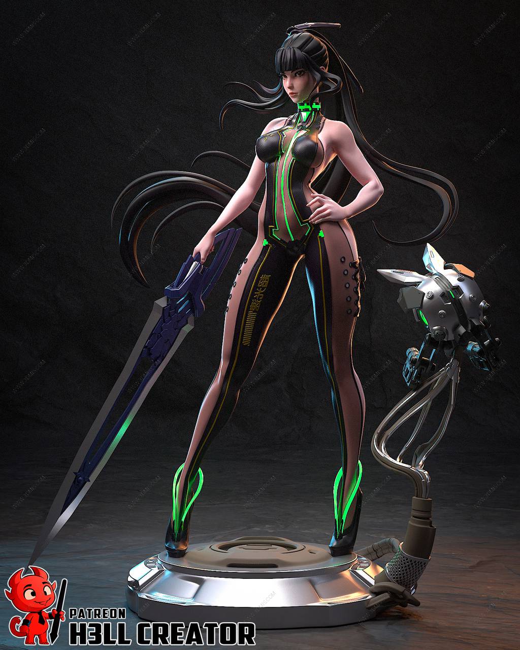 P站图纸印象馆 H3LL 星刃 伊芙 H3LL 星刃 伊芙